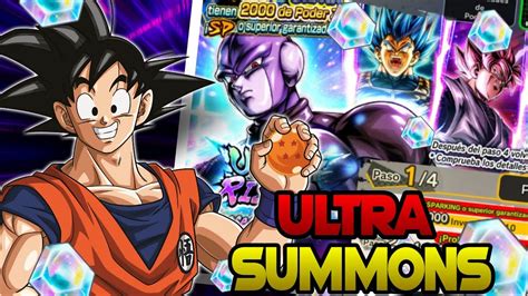 Minha esperança voltou Summon no Hit ultra Dragon ball legends YouTube