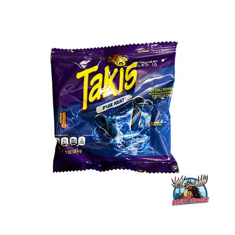 Takis Blue Heat Angry Moose