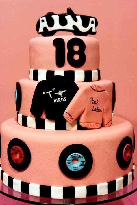 15 Grease Theme Cakes Ideas Grease Theme Themed Cakes Grease Party