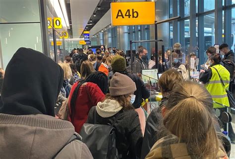Many Of The International Travelers Had To Wait Nine Days For ...