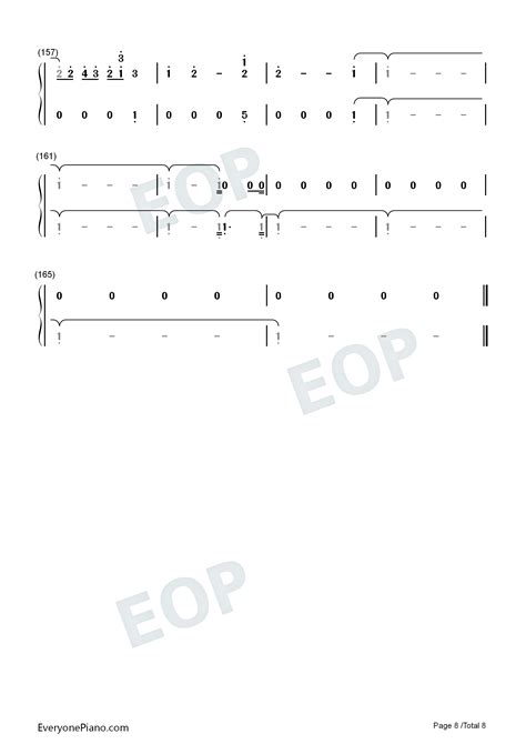 End Game Taylor Swift双手简谱预览8 钢琴谱文件（五线谱、双手简谱、数字谱、midi、pdf）免费下载