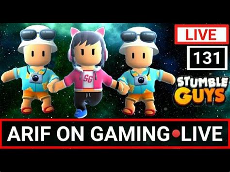 Stumble Guys Live Hindi Gameplay Arif On Gaming Youtube