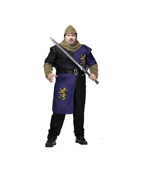 Renaissance Knight Plus Size Mens Costume