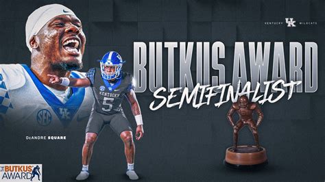 Deandre Square Named Butkus Award Semifinalist Uk Athletics