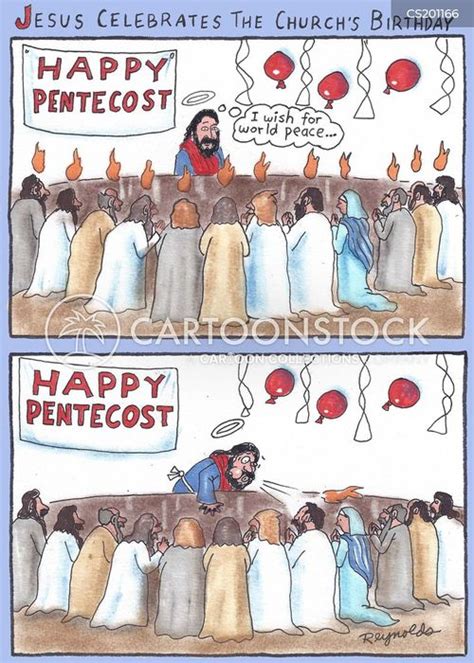 Holy Spirit Cartoons and Comics - funny pictures from CartoonStock