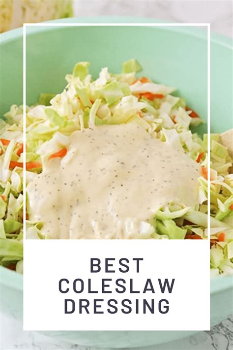 Best Homemade Coleslaw Dressing Recipe Somewhat Simple