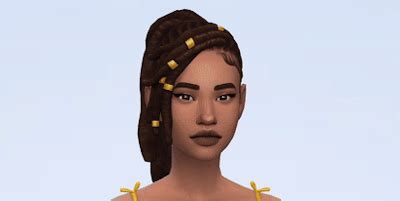 ELEANOR HAIR BY VIKAI BASE GAME COMPATIBLE 18 EA Tumbex