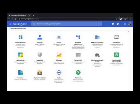 1 2 Administración de GSUITE Personalización YouTube