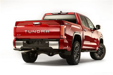 Toyota Tundra Arrives At Sema Wearing Supersonic Red And Several