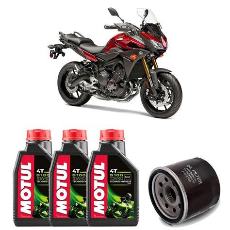 Kit Troca De Leo Completa Motul W Moto T Yamaha Mt