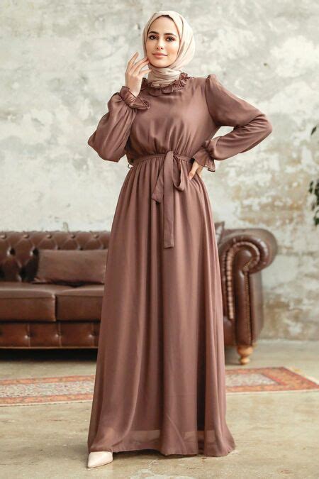 Neva Style Brown Plus Size Dress Kh Neva Style