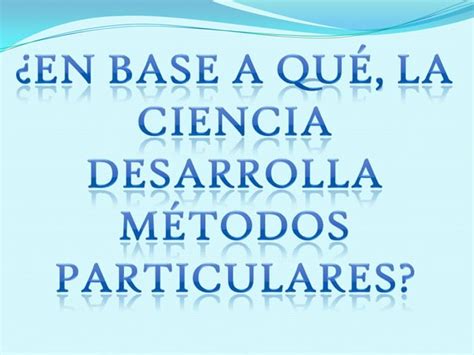 Intro De Metodos Particulares De Investigaci N Ppt Descarga Gratuita