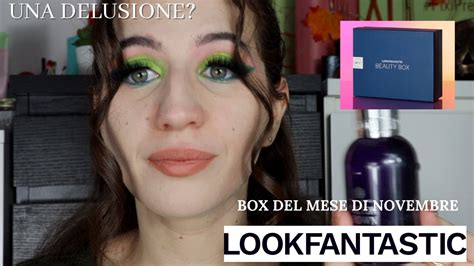 BOX LOOKFANTASTIC NOVEMBRE UNA DELUSIONE YouTube