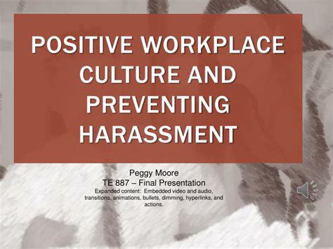 Ppt Positive Workplace Culture And Preventing Harassment Powerpoint Presentation Id2049255