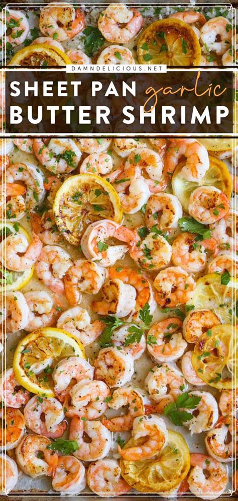 Sheet Pan Garlic Butter Shrimp Damn Delicious Recipe Sheet Pan