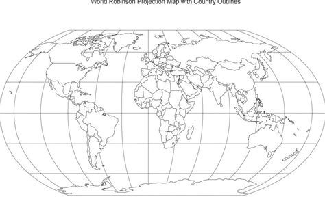 Blank World Map With Equator And Tropics