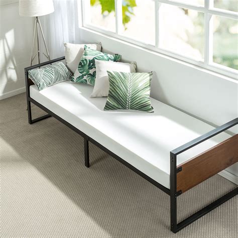 Zinus Florence 37 Twin Daybed And Trundle Frame Set Premium Steel