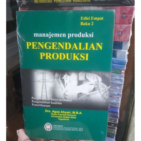 Jual Manajemen Produksi Pengendalian Produksi Buku Agus Ahyari