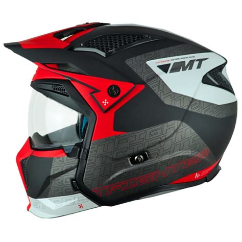 Casco Mt Streetfighter Sv Totem B15 Rojo ZONABIKER LA 21