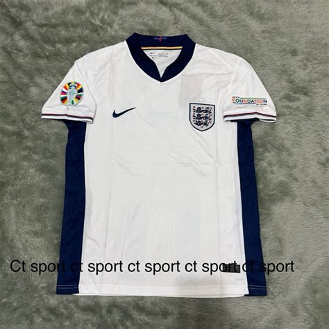 Jual Full Patch Euro Jersey Inggris Home Euro Import Go