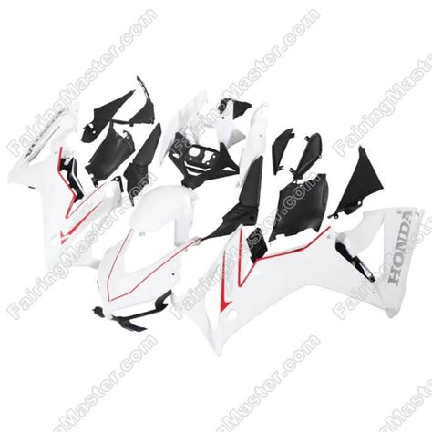 Fairing Kit Fit For Honda Cbr R White Red