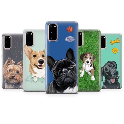 Dog art Phone Case Cute Cover for Samsung A51 4G Samsung | Etsy