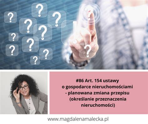 86 Art 154 ustawy o gospodarce nieruchomościami planowana zmiana