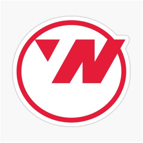 "Northwest Airlines Logo (1990) Classic " Sticker for Sale by Sitkoarbara | Redbubble