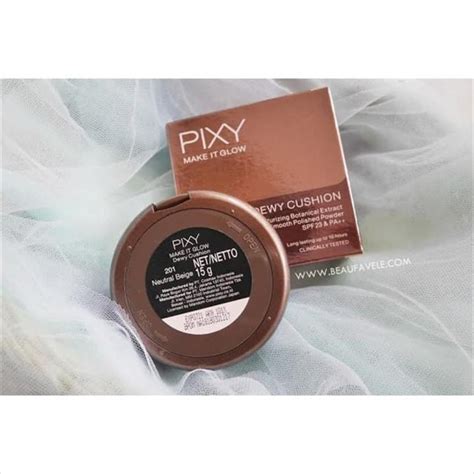 PIXY Make It Glow Dewy Cushion REFILL 201 Neutral Beige Lazada