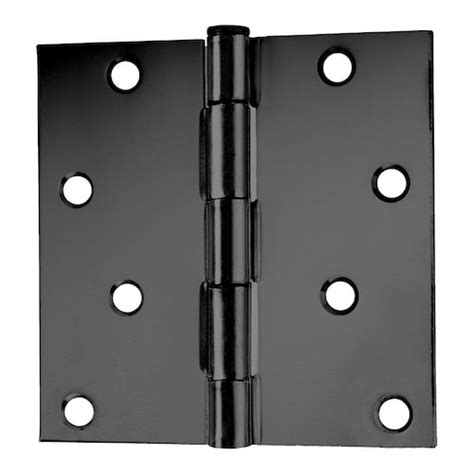 Everbilt 3 Inch Black Double Acting Spring Door Hinge 1 Pc The Home Depot Canada