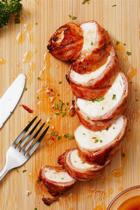 Easy Air Fryer Bacon Wrapped Chicken Breast Recipe Video