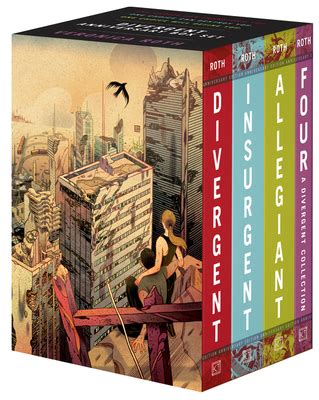 Divergent Anniversary 4-Book Box Set: Divergent, Insurgent, Allegiant ...