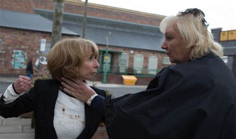 Coronation Street Spoiler Gail Platt And Eileen Grimshaw To Fight Tv