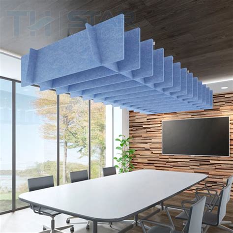 Reducing Noise Pet Acoustic Panels Sound Proof Board Panels Polyester