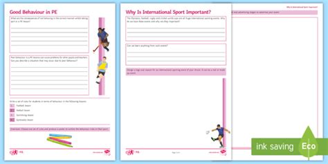 Pe Cover Lesson Worksheets Teacher Made Twinkl Worksheets Library