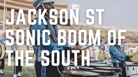 Jackson State Sonic Boom Of The South Halftime Show Southern Heritage Classic 2021 Youtube