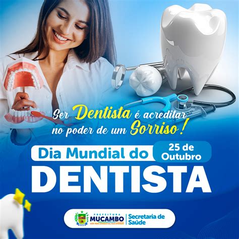 De Outubro Dia Do Dentista Prefeitura De Mucambo