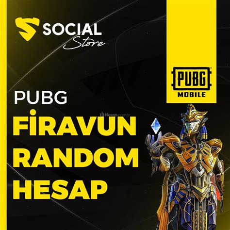 Firavun PUBG Mobile Random Hesap 7033 Hesap Tr