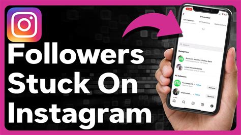 How To Fix Instagram Followers Stuck YouTube