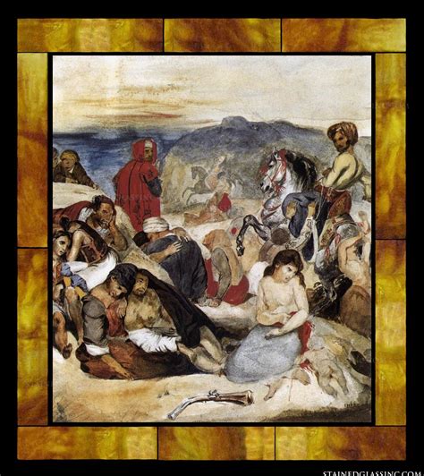The Massacre Of Chios By Ferdinand Victor Eugene Delacroix