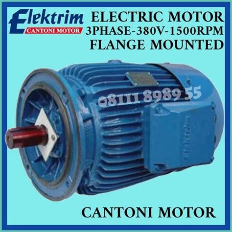 Jual Elektrim Motor Kw Hp Rpm P Phase B Frame B