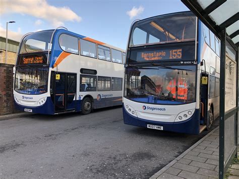 Stagecoach South West WA08 NPC 19324 MX07 HME 19105 Flickr