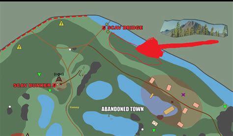 Woods "sniper" area near scav bridge unmarked and extended. : r ...