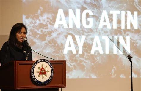 Robredo Laments Duterte Admin S Cowardice In Defending West PH Sea Vs