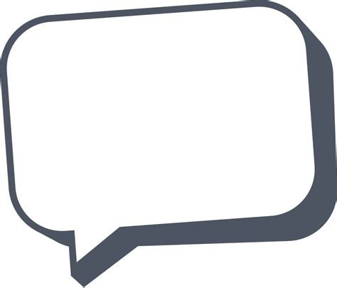 Vector Chat Bubble Dialogue Box Social Interaction Message Icon