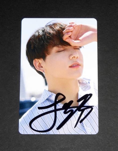 ジョングク Bts 防弾少年団 直筆サイン入り Dicon Photocard 101 フォトカードサイン｜売買されたオークション情報