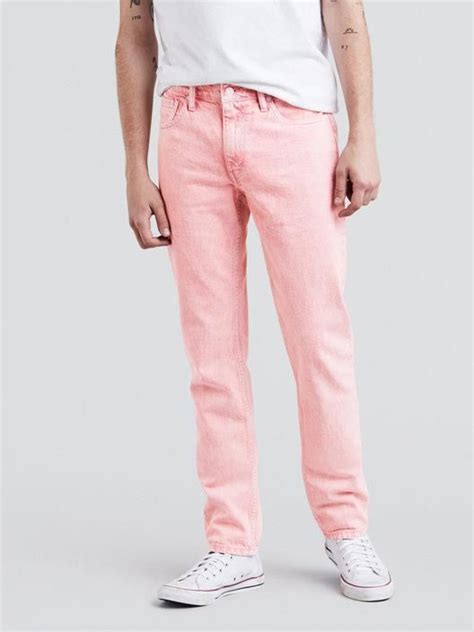 Levis Mensfashionsneakers Slim Fit Mens Jeans Mens Pink Jeans Denim Jeans Shop