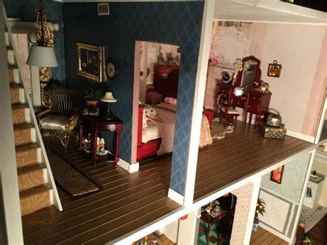 The Allison Jr Dollhouse With Addition Dolls House Interiors