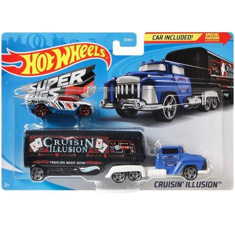 Orjinal Hot Wheels Taşıyıcı Tırlar CRUISIN ILLUSION GKC Orjinal