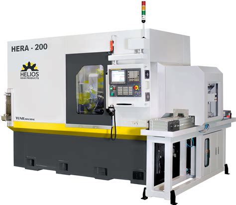 Helios Introduces Hera 200 Cnc Gear Hobbing Machine Helios Gear Products